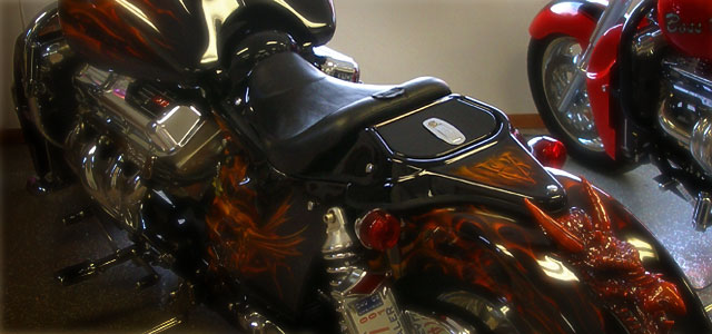 Airbrushed Motorcycle 1